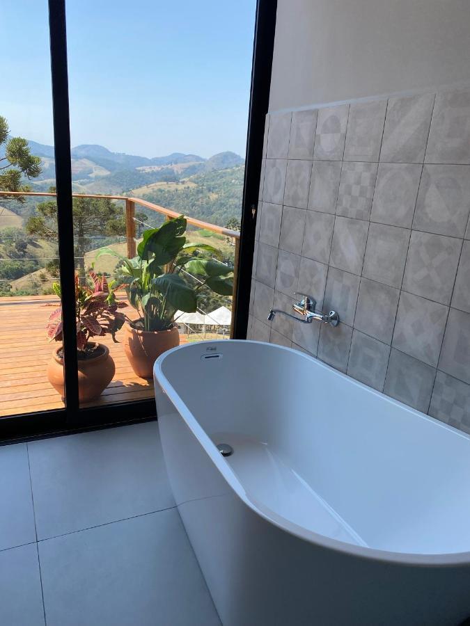Chale Oliva E Chale Salvia, Charmosos E Com Vista Da Mantiqueira Villa Gonçalves Exteriör bild