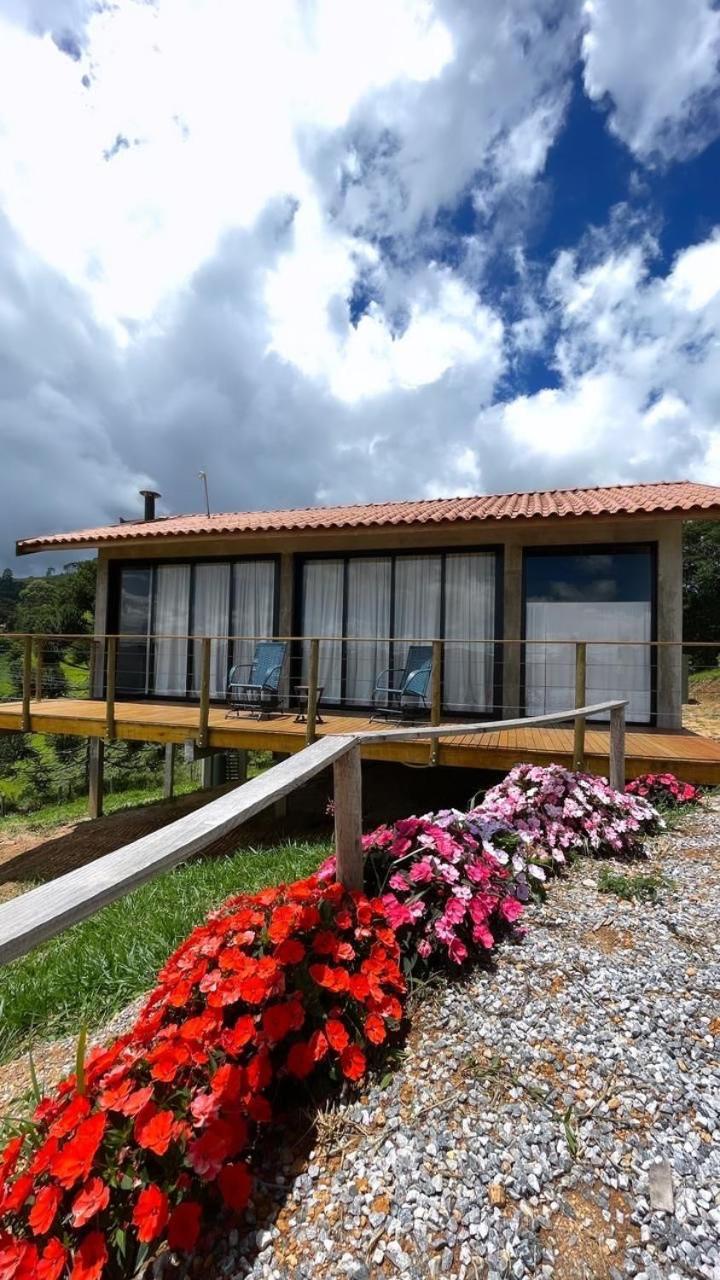 Chale Oliva E Chale Salvia, Charmosos E Com Vista Da Mantiqueira Villa Gonçalves Exteriör bild